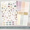 bloom daily planners Planner Sticker Value Pack, Monthly Celebrations, Cool Tones